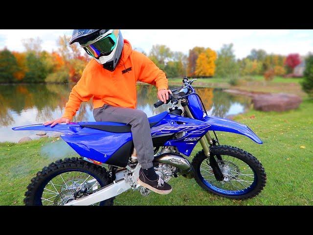 New YZ125 FMF Sounds INSANE!!! Too Loud