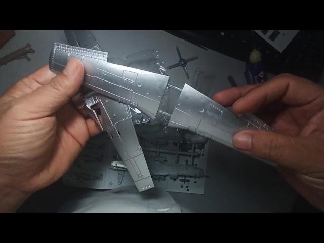 Unboxing Kit Murah Legend 4D Model P-51 Mustang