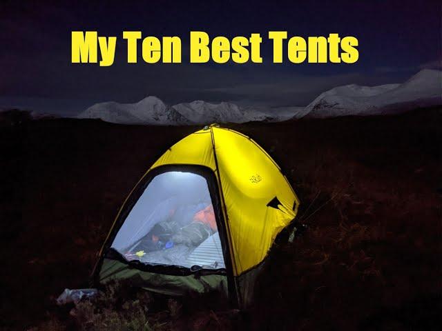 #163 My Top Ten Favourite Tents Of All Time