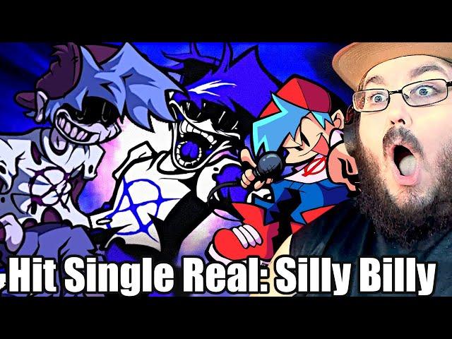 Hit Single Real: Silly Billy (Friday Night Funkin Animation) FNF MOD REACTION!!!