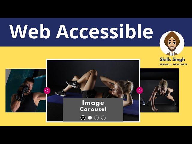 How to make a Slider/Carousel Web Accessible | Digital Accessibility Tutorials