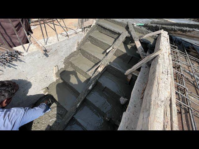 Slab concrete pouring work | House Construction Concrete slab work | PRAXIS Construction #27