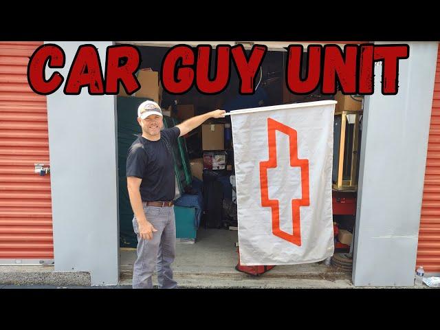 Giant Storage Unit Belonged To Muscle Car Guy! Corvettes, Camaros, And Racecars