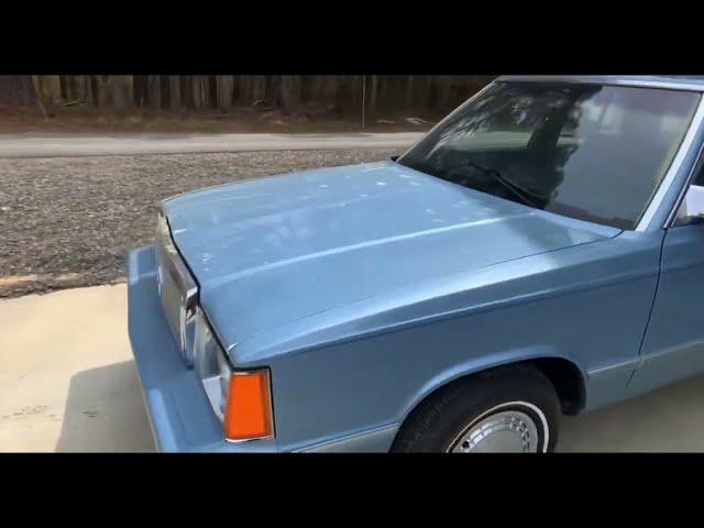 1984 Plymouth Reliant K Sedan demo 29k original miles