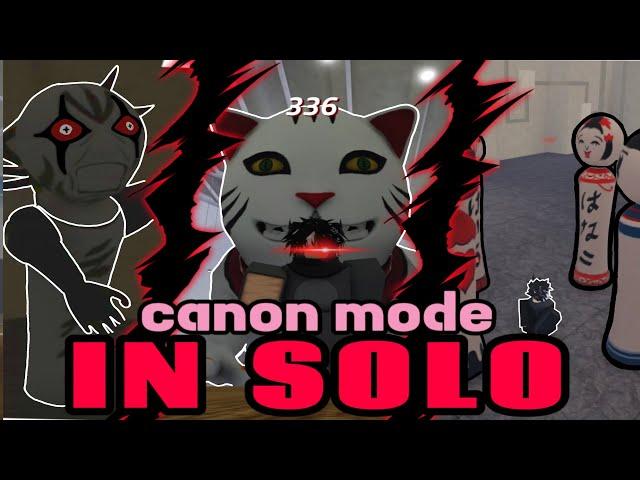 Gods will Canon Mode in SOLO (Full walkthrough)