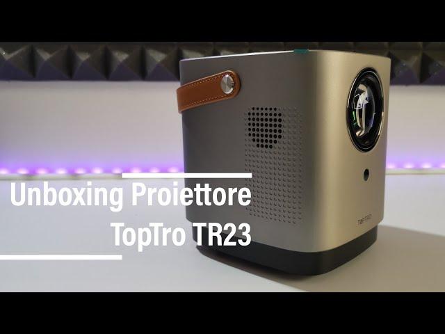 TopTro TR23 Unboxing del proiettore.