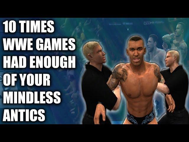 10 Times WWE Games Had Enough Of Your Mindless Antics