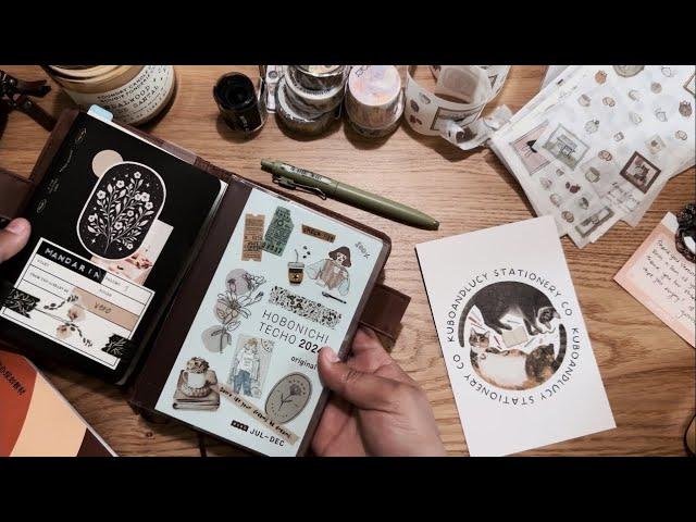 Hobonichi A6 Avec Set Up | Language learning Planner | @kuboandlucystationeryco