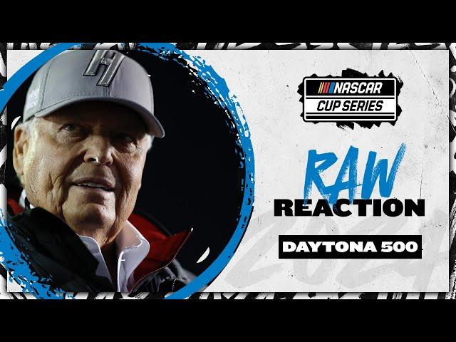 Raw Reaction: Rick Hendrick reacts to Daytona 500 win | NASCAR