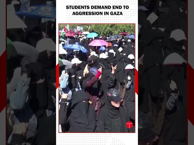 Yemeni students march to support Palestinians facing Israeli attacks | The Express Tribune