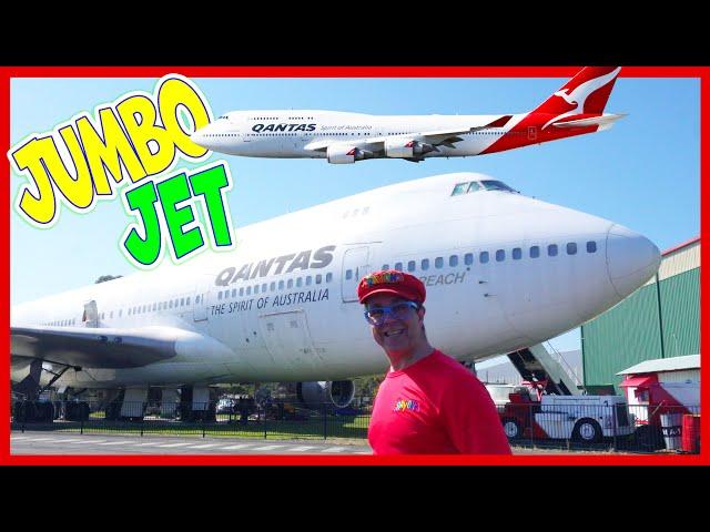 Matty Crayon Learns about a 747 Jumbo Jet | Airplanes for kids | Planes for kids