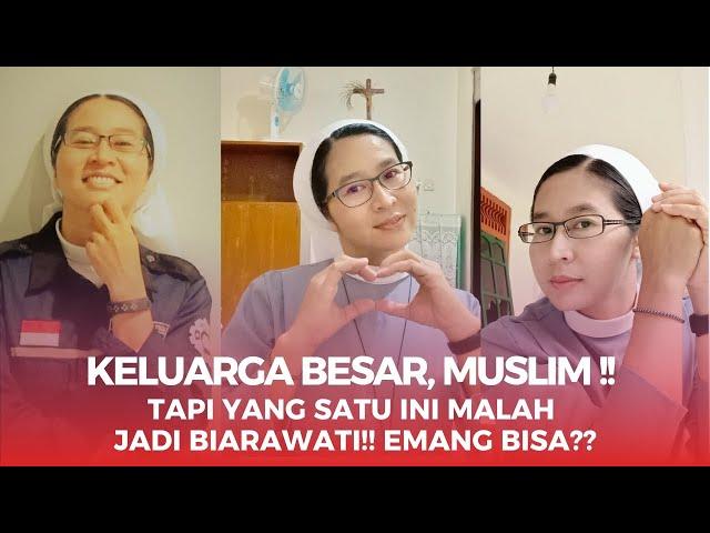 LARGE MUSLIM FAMILY! OH THIS ONE EVEN BECAME A NUN!! KOQ YOU CAN!! NO SIN WHAT!!