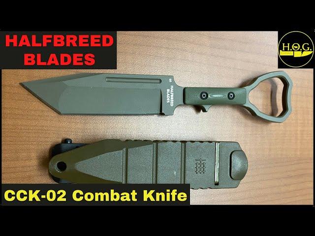 Halfbreed Blades CCK-02 Overview | Tactical Defensive Fixed-blade Knife