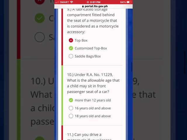 LTO Posible question and answer...