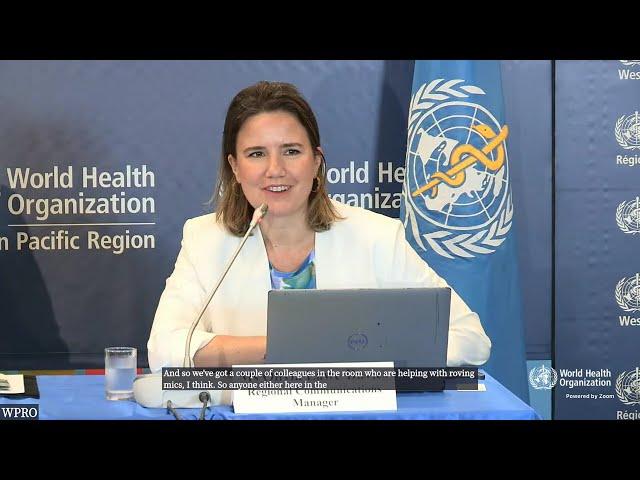 Press Conference on the WHO Regional Committee for the Western Pacific