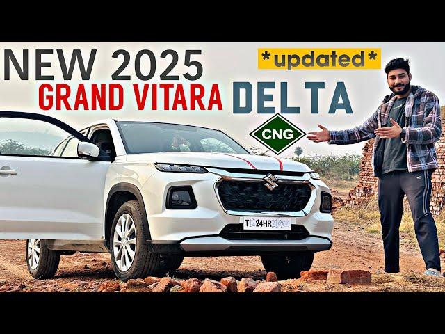 Finally 2025 New Model GRAND VITARA is Here  DELTA CNG - ₹13 Lakh 