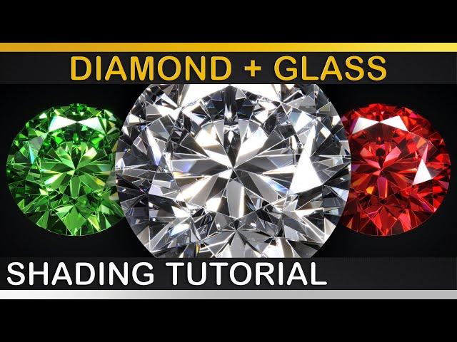 V-Ray | DIAMOND SHADER Photorealistic | Refractive Materials, Dispersion & Abbe, Issues & Solutions