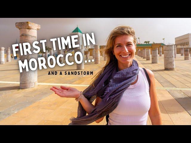 Morocco SURPRISED US! First Impressions of RABAT, MOROCCO - Hospitality, Street Food & MORE 