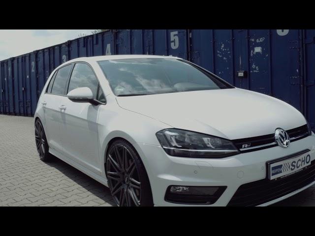 Golf 7 mit Eibach Sportline und 8,5x 20 Zoll Twin-Monotube Felgen