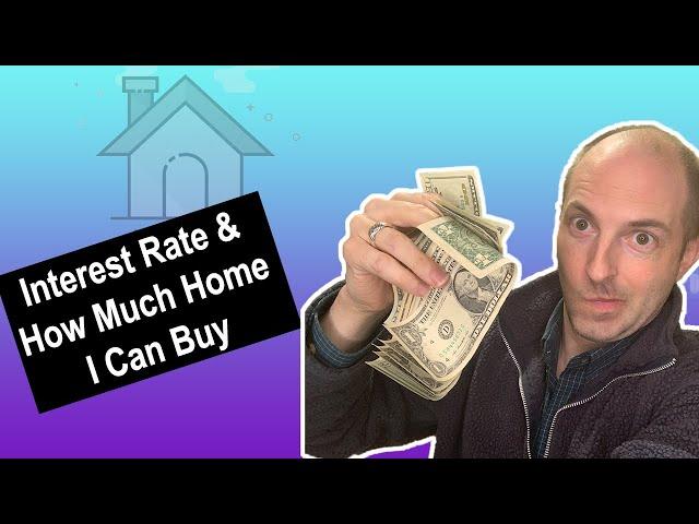 Interest Rate & How Much Home I Can Buy