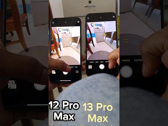Apple iPhone 12 Pro Max Vs Apple iPhone 12 Pro Max Main Camera Zooming Test Review