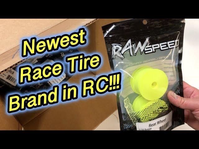 Raw Speed RC race tires unboxing