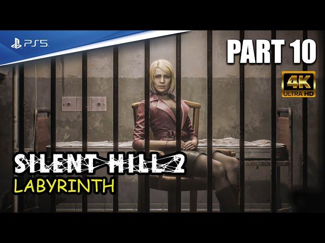 Silent Hill 2 Remake Gameplay Walkthrough Part 10 - Labyrinth (4K PS5) No Commentary