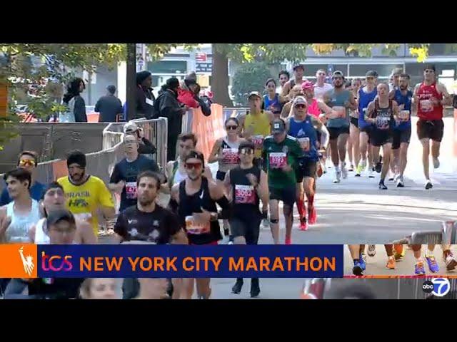 Thousands of runners cross finish line in TCS NYC Marathon