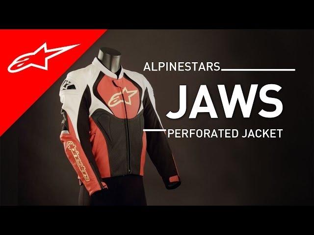 Jaws Perforated Leather Jacket l Alpinestars