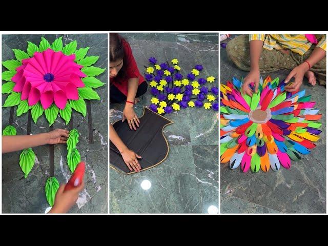 3 easy and simple paper craft idea | Beautiful wall hanging craft diy | Best paper crafts