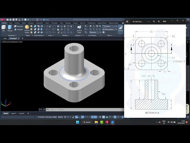 tutorial autocad untuk pemula