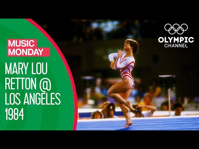 Mary Lou Retton's Perfect 10 Floor Routine! | Music Monday