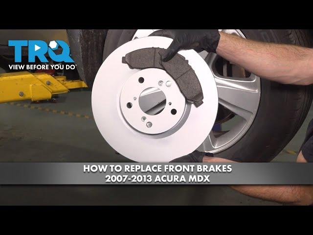 How to Replace Front Brakes 2007-2013 Acura MDX