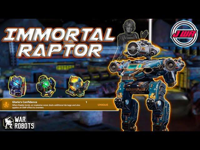 [WR] This sonic Raptor build is INSANE! war robots update 10.3 raptor gameplay #warrobots