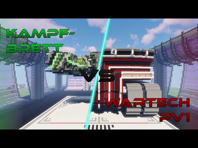 WarTech PV1 vs. "Kampfbrett von Alien" | WarGear Fight SteamWar.de