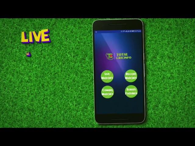 Best Cricket App - Total Cricinfo - Live Cricket Scores- Ball by Ball With Commentary