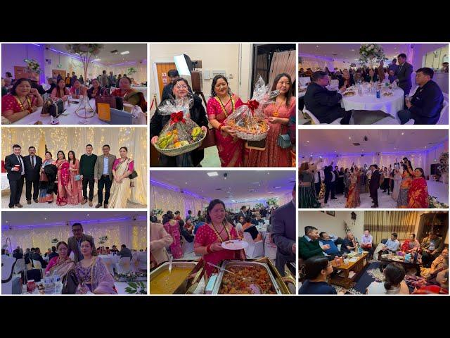 भदैको विवाह पार्टी || Anish Gurung & Urupsha Gurung Wedding Reception Party,Swindon Uk ||