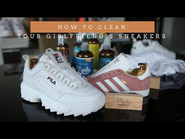 How To Clean Your Girlfriend's Sneakers