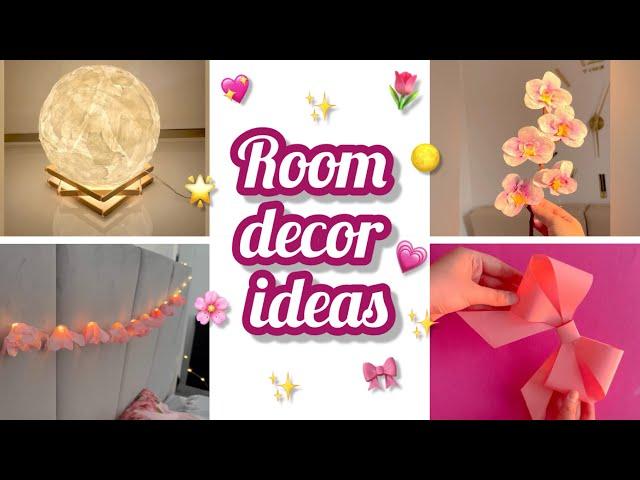 4 Ideas | DIY Room Decor Ideas | Making cute room decor 