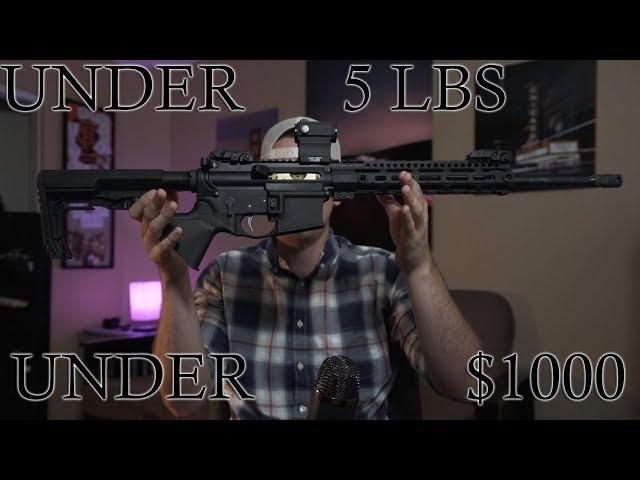 Budget Lightweight AR15 - 5lbs for Under $1000