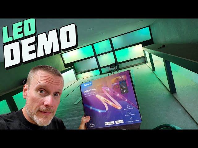 FULL LED DEMO! Batcave "BAT BUNKER" Collection Room Construction Progress Update!