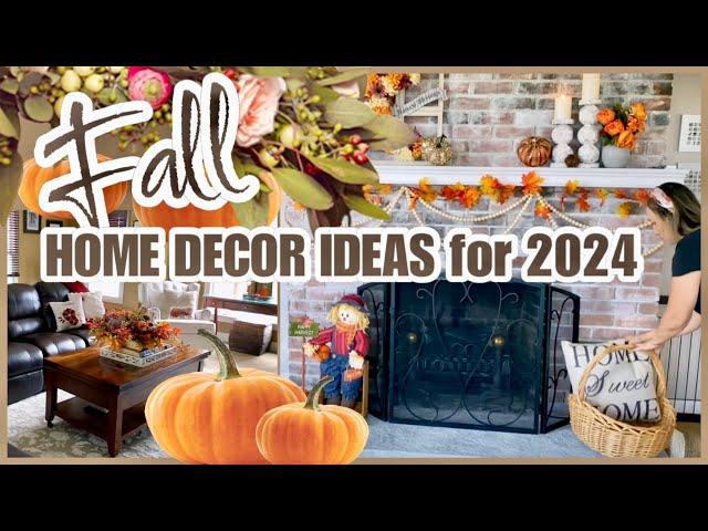 FALL DECOR INSPIRATION IDEAS |  FALL HOUSE TOURS