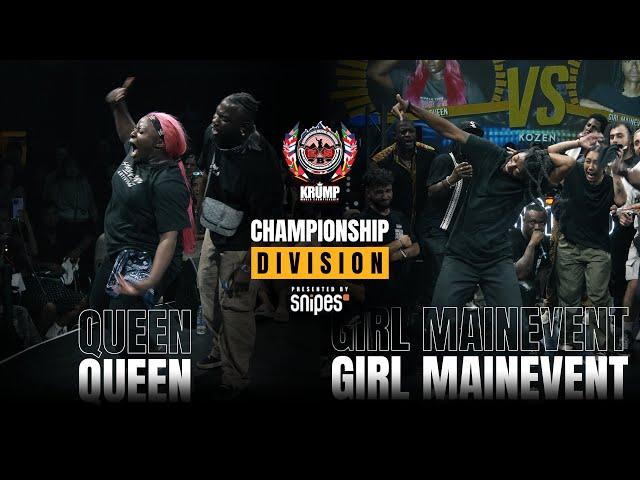 Queen vs Girl Mainevent | Champ Div. | EBS Krump 2023