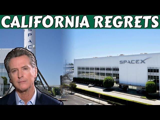 SpaceX Humiliated California For Their Dumb Act By Moving Out Of There!