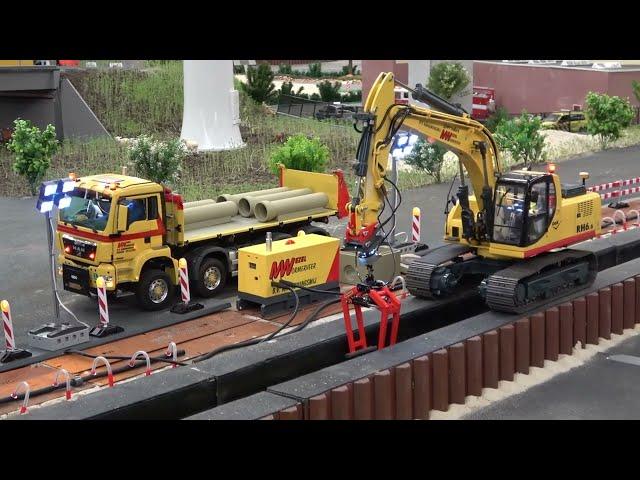 RC Bagger & RC Radlader MEGA Compilation - Die besten RC Baustellenfahrzeuge aller Zeiten!