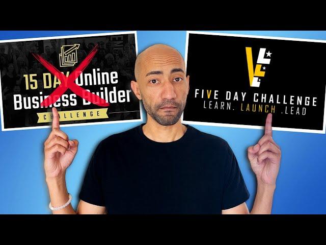 Legendary Marketer Ditched Their 15-Day Challenge! (New 5-Day Challenge Review)