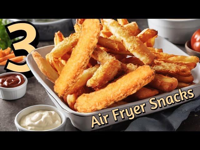 3 Snacks aus der Heißluftfritteuse - Danach willst auch DU einen Air Fryer! | Rezepte zum nachkochen