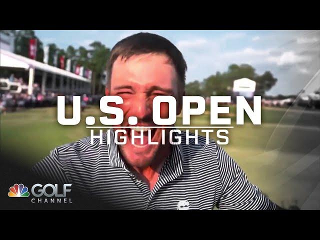 2024 U.S. Open Highlights: Bryson DeChambeau gets up and down from 18th bunker to win | Golf Channel