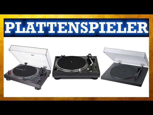 ▶ Plattenspieler Test 2025 ◊ TOP 3 Plattenspieler in einem Video