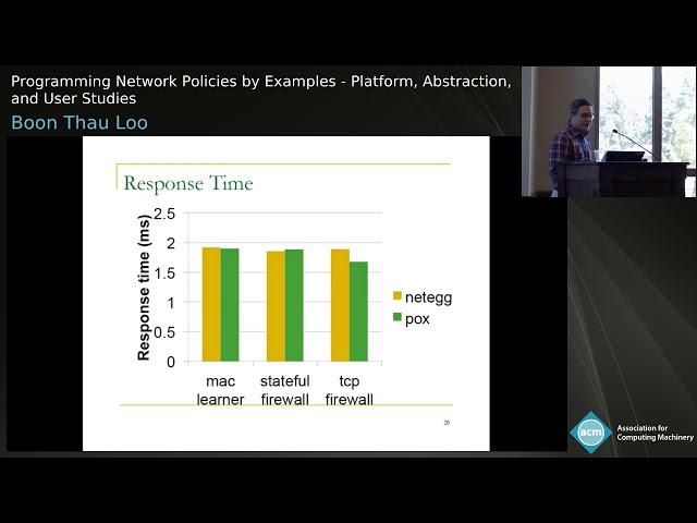 Boon Thau Loo - Programming Network Policies by Examples: Platform, Abstraction, and User Studies